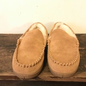 Land's End moccasin slippers